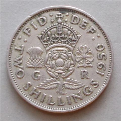 1953-Half-Crown